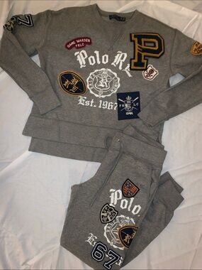 Polo Patch Sweatsuit